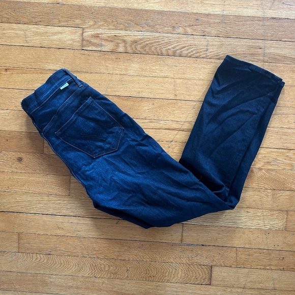 EPC Mother the Mid Rise Dazzle Ankle Dark Wash Jeans Size 27 - Picture 6 of 12